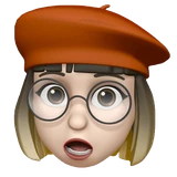 Orange-beret 3D avatar